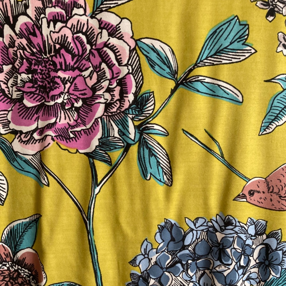 Boden Silk Blend Botanical Print Blouse - Picture 3 of 8